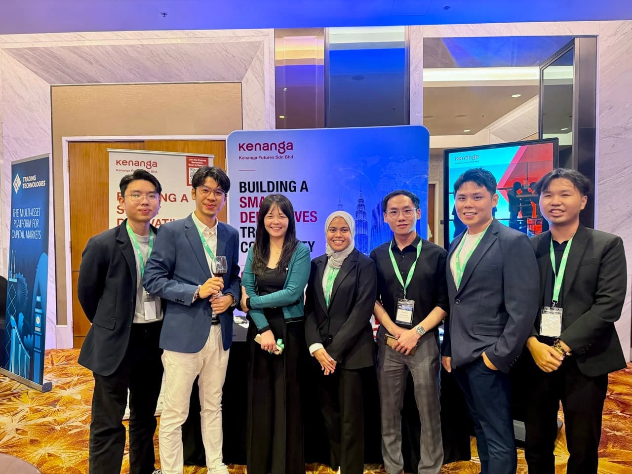 Aeora Research attendees at an FIA Forum 2026 event space